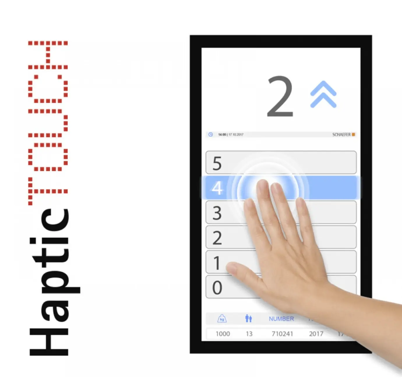 Technologie HapticTOUCH