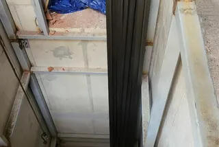 Výstavba šachty výtahu