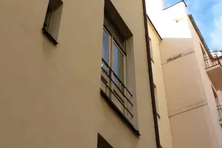 Výtah v pražské ulici Odborů